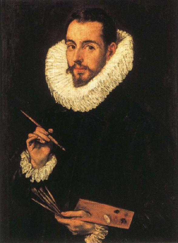 El Greco Portrait of the Artist's Son,jorge Manuel Greco Sweden oil painting art